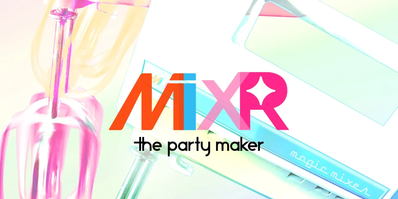 MIXR app branding mobile UI design colorful abstract interface | Welcome to Bird Girl Studio
