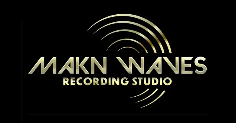 Makn’ Waves Recording Studio project cover showing branding and web design by a UX/UI graphic designer in Los Angeles | Bird Girl Studio